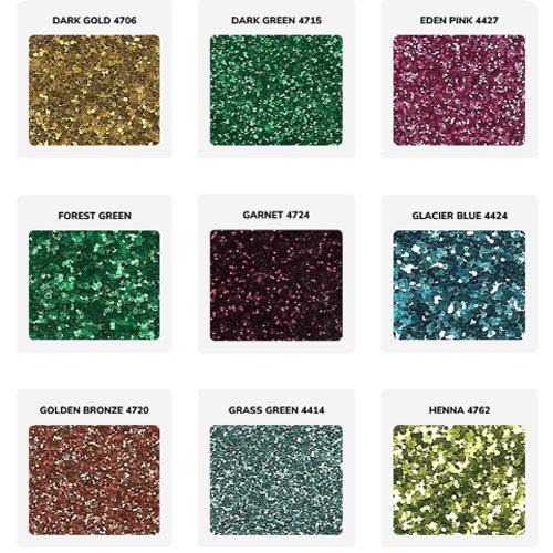 NLFG Solvent Resistant Glitters